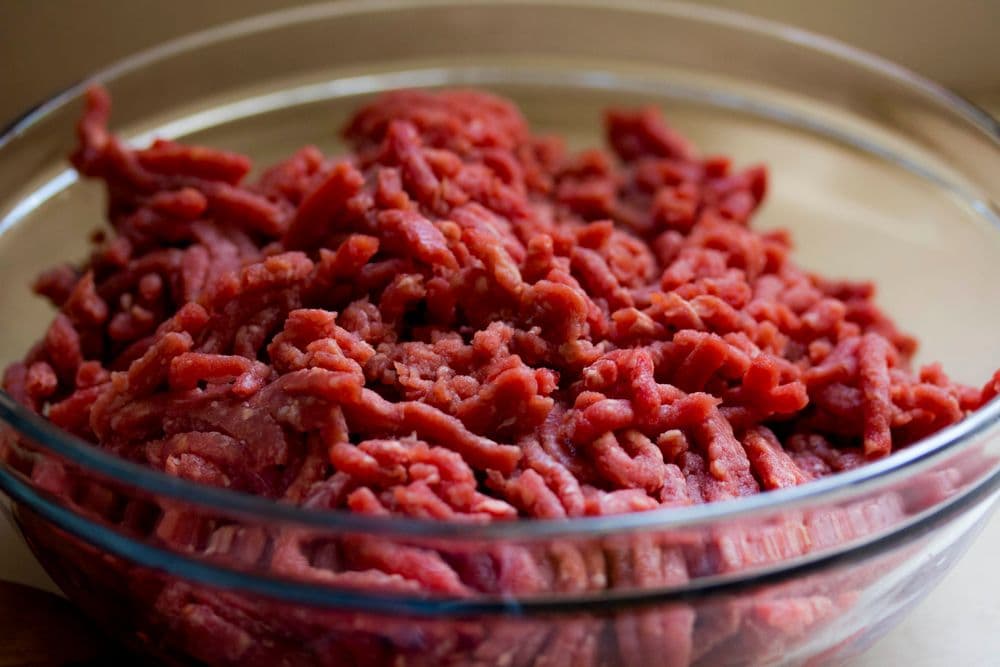 Carne de res molida